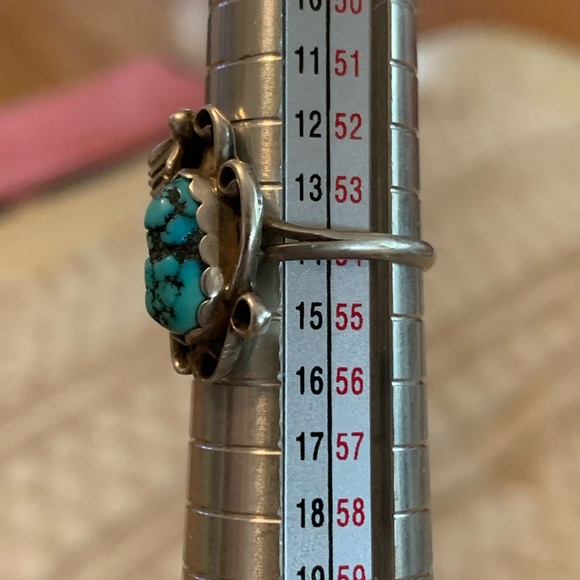 Kingman Turquoise Ring - Picture 4 of 6